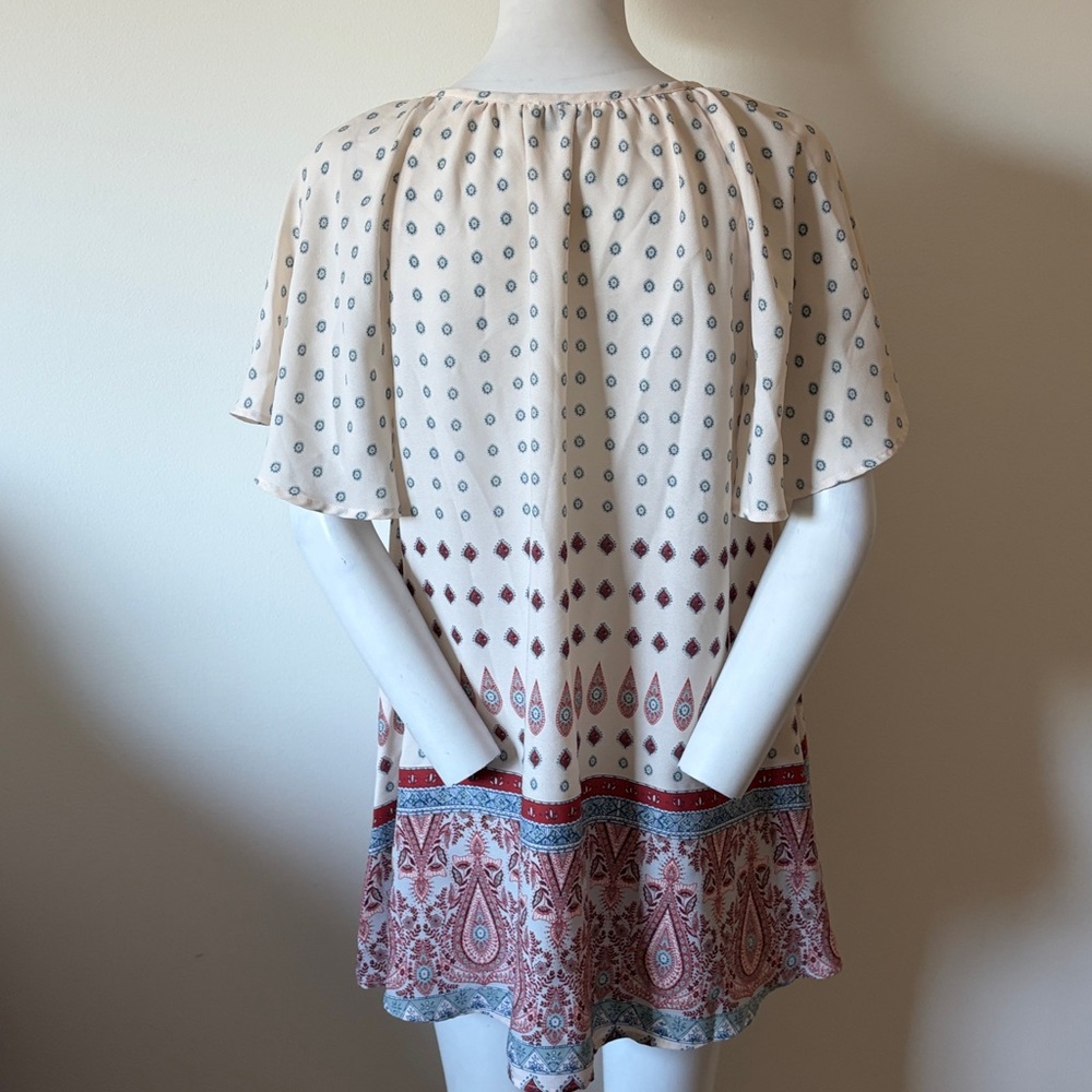 Show me your mumu  Hayden Valley Boho Tunic Dress Size M - Picture 4 of 13